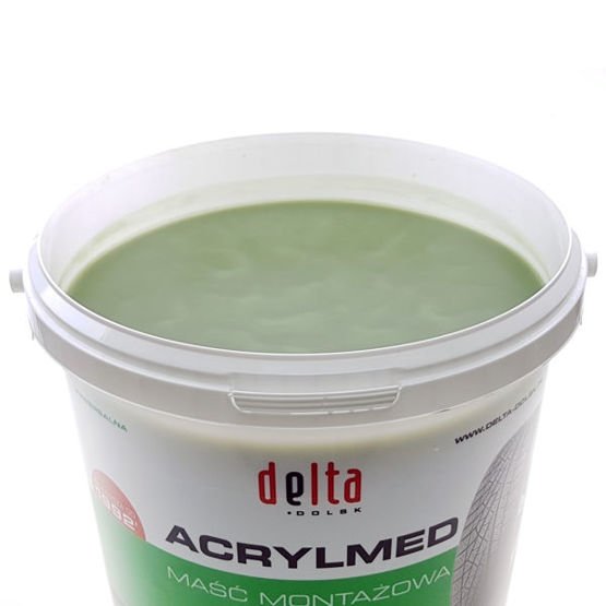 Pasta montażowa do opon Acrylmed 4kg (zielona) - Delta