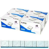 Ciężarki klejone do felg aluminiowych Edgy Slim - 60g (5g+10g / ocynkowane / szeroka taśma) - 400 szt. - Stix