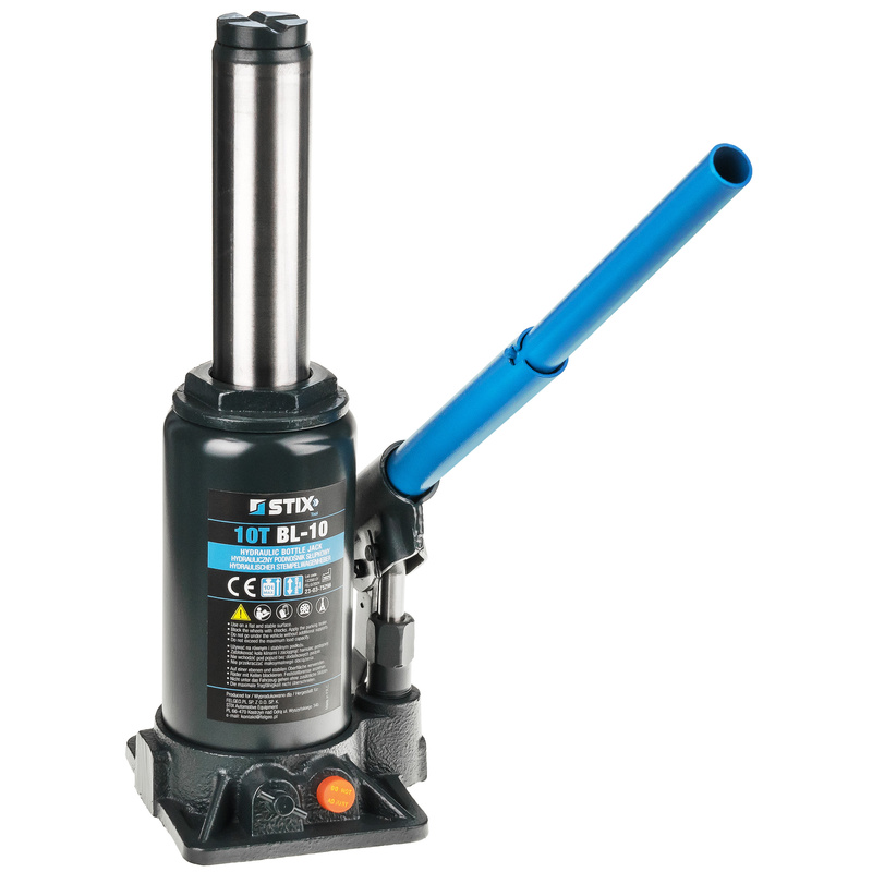 Hydrauliczny podnośnik słupkowy (butelkowy) 10T BL-10 - Stix