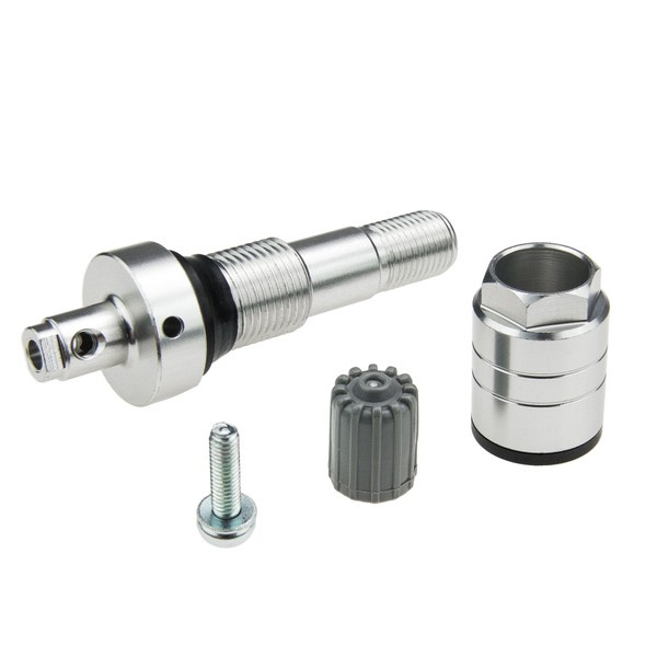 Zawór Wentyl TPMS - 17 CUB do czujnika UNI Sensor srebrny