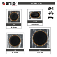 Łatki do dętek STR N.2 40 mm / 25 szt. - Stix