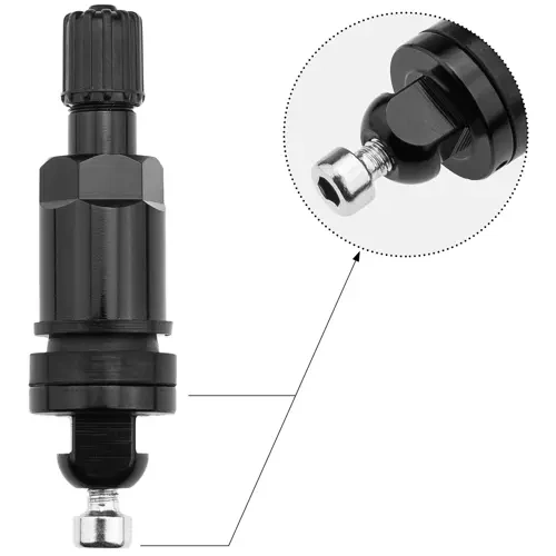 Zawór Wentyl TPMS - 21 STIX do czujnika SYSGRATION czarny