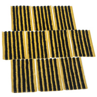 Sznury butylowe do naprawy opon, krótkie 6 mm (4" / 100 mm, czarne) 50 szt - Stix
