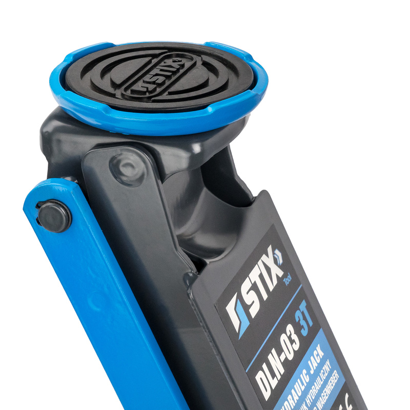 Lewarek / żaba podnośnik hydrauliczny niski profil z pedałem wysokość 75-505 mm DLN-03 3T - Stix