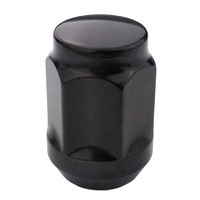Czarne Nakrętki do felg aluminiowych, kół - M14x1,5 - (zamknięta) - Carbonado K21