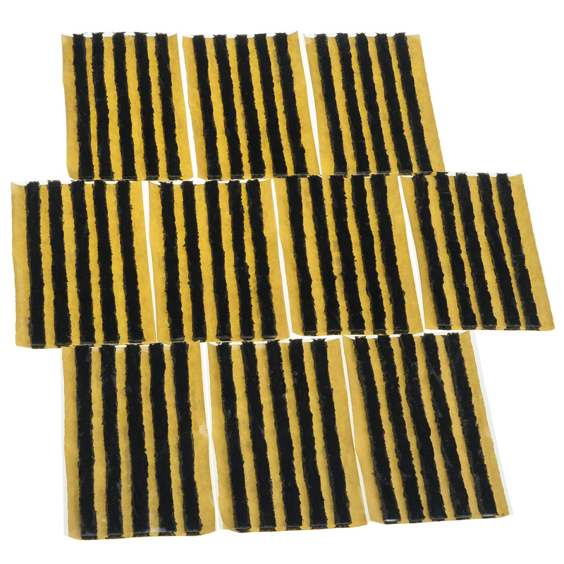 Sznury butylowe do naprawy opon, krótkie 6 mm (4" / 100 mm, czarne) 50 szt - Stix