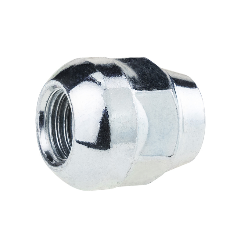 Nakrętki do felg aluminiowych, typ Honda – M12x1,5 / kula, ocynk, zamknięta krótka, K19 – Carbonado