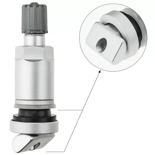 Zawór Wentyl TPMS - 03 STIX do czujnika VDO srebrny