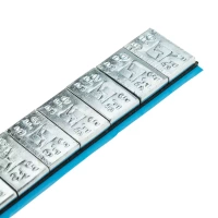 Ciężarki klejone do felg aluminiowych Edgy Slim - 60g (12x5g / ocynkowane / szeroka taśma) - 200 szt. - Stix