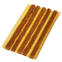 Sznury butylowe do naprawy opon, krótkie 6 mm (4" / 100 mm, brązowe) 50 szt - Stix