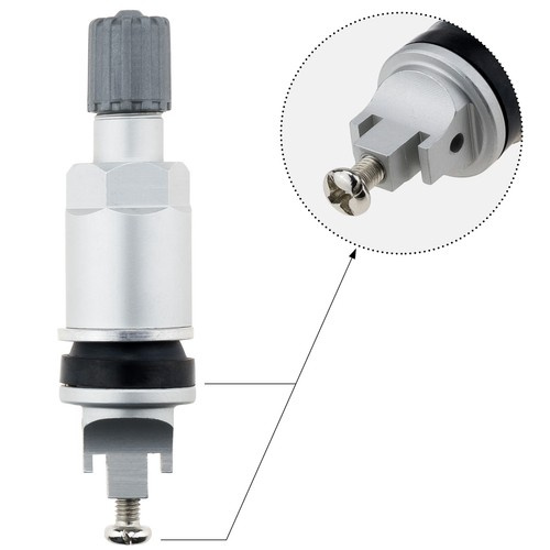 Zawór Wentyl TPMS - 19 STIX do czujnika Pacific srebrny