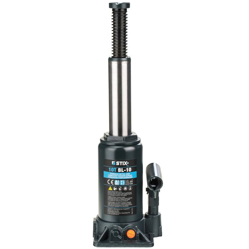 Hydrauliczny podnośnik słupkowy (butelkowy) 10T BL-10 - Stix