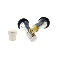 Zawór do kół bezdętkowych TR414 AC (chromowany) - 1 szt - Stix