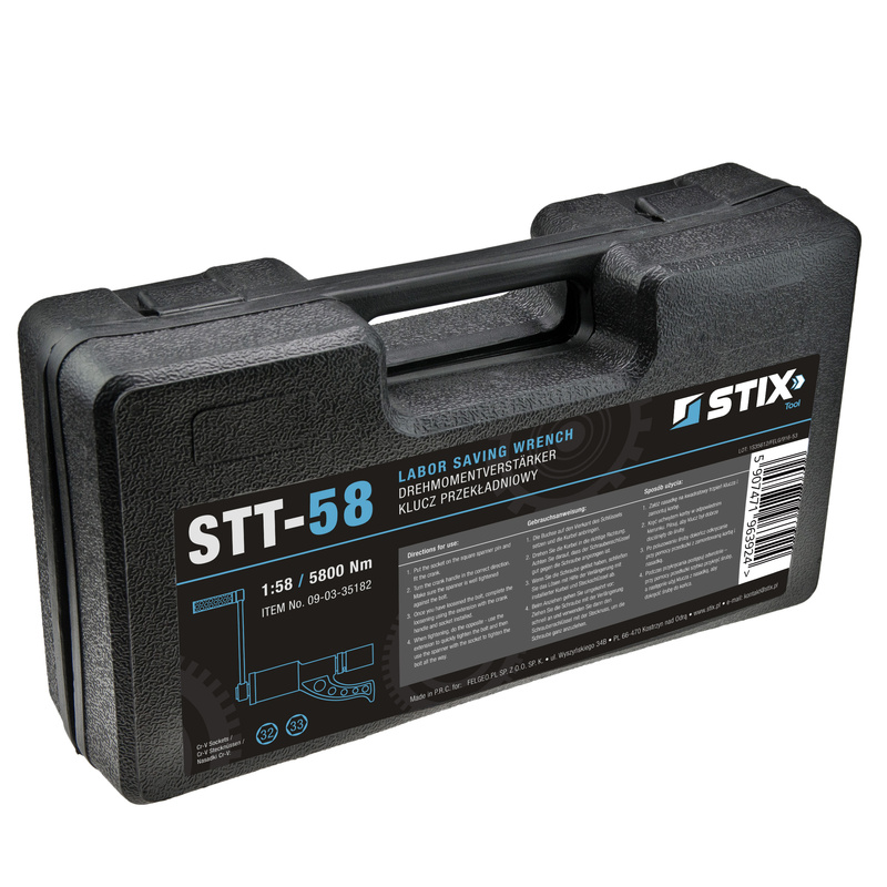 Klucz planetarny (przekładniowy) STT-58 1:58 5800Nm - Stix