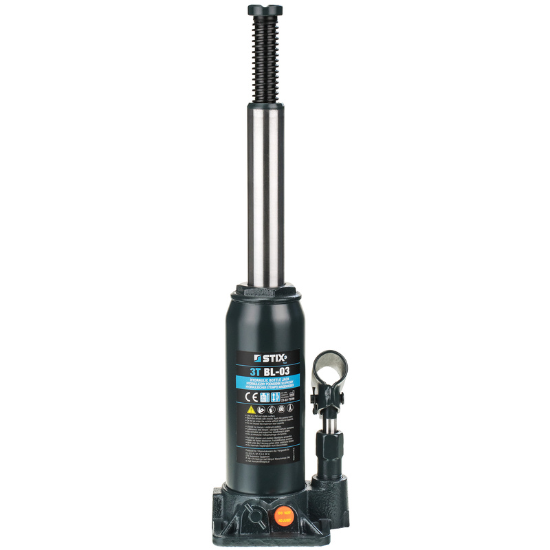 Hydrauliczny podnośnik słupkowy (butelkowy) 3T BL-03 - Stix