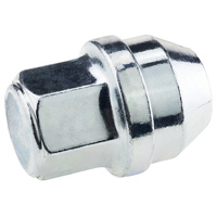 Nakrętki do oryginalnych felg aluminiowych Tesla M14x1,5 ocynk, stała podkładka, klucz 21 - Carbonado