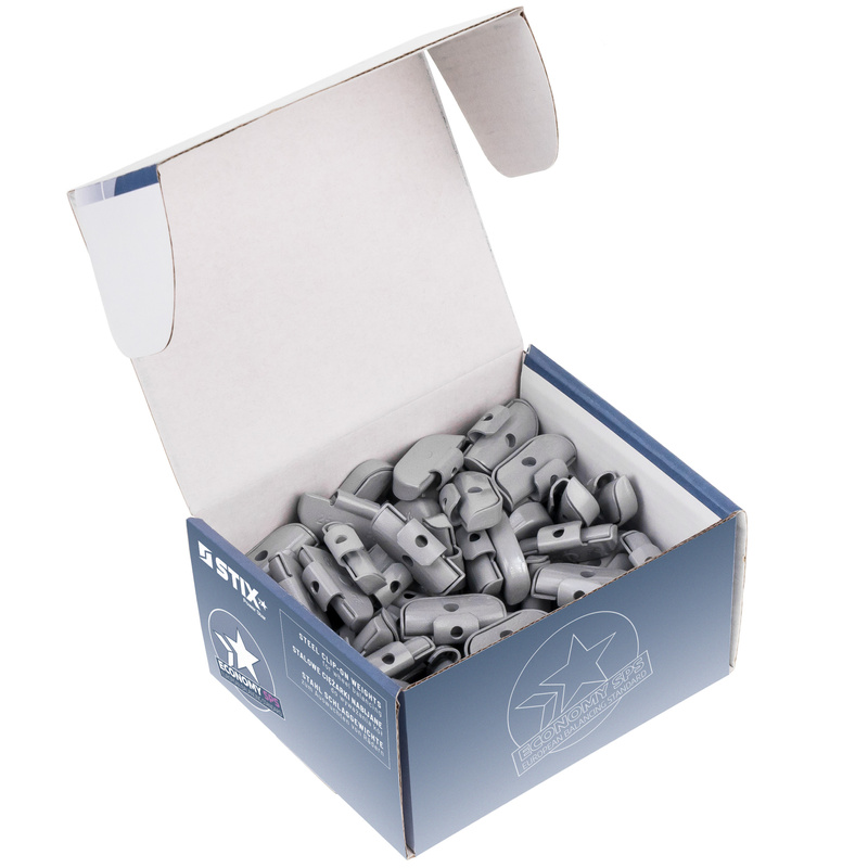 Ciężarki nabijane STD Stalowe do felg stalowych FE/S 25g / 100 szt. - Stix