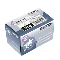 Ciężarki nabijane STD Stalowe do felg stalowych FE/S 10g / 100 szt. - Stix