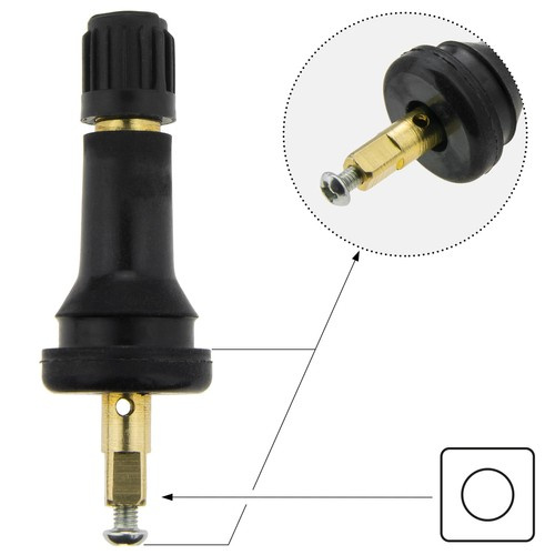 Zawór Wentyl TPMS - 18 STIX do czujnika TRW gumowy