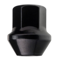 Czarna nakrętka do oryginalnych felg Ford M12x1,5 / Jednoczęściowa - Carbonado