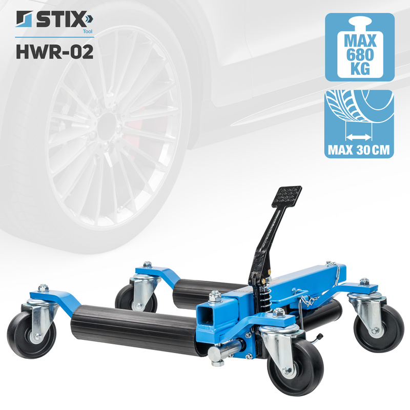 Wózek manewrowy pod koła hydrauliczny HWR-02 - 1 szt. - Stix