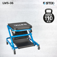 Leżanka warsztatowa składana / stołek warsztatowy 2w1 LWS-36 - Stix