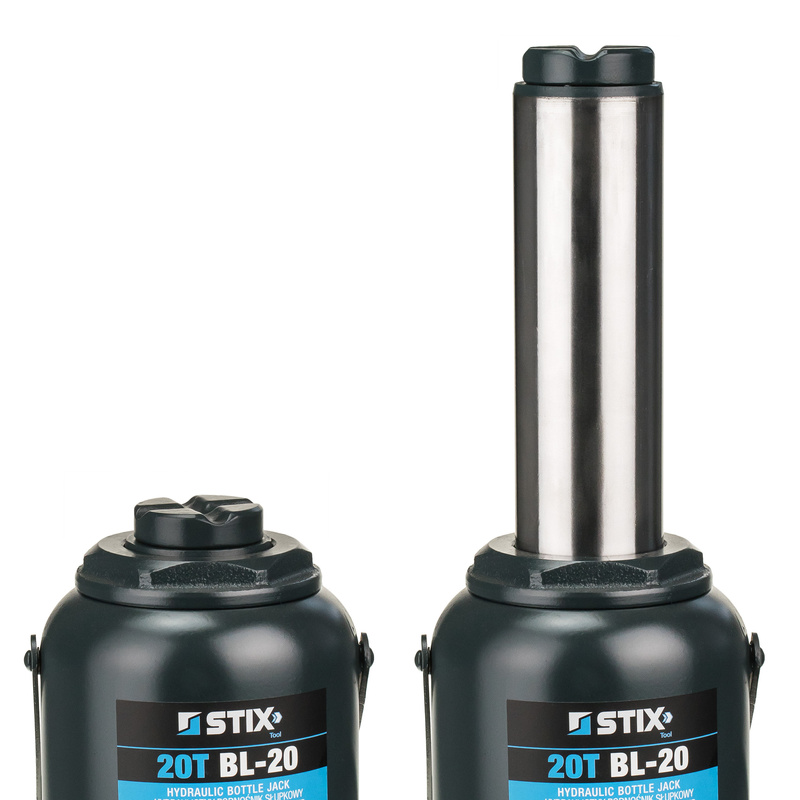 Hydrauliczny podnośnik słupkowy (butelkowy) 20T BL-20 - Stix