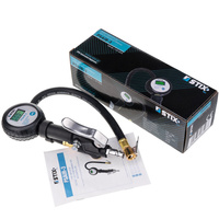 Pistolet do pompowania kół, opon z elektronicznym manometrem PSAIR-3 0-18 BAR STIX