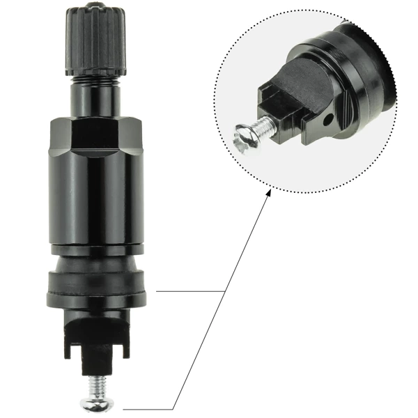 Zawór Wentyl TPMS - 19 STIX do czujnika Pacific czarny