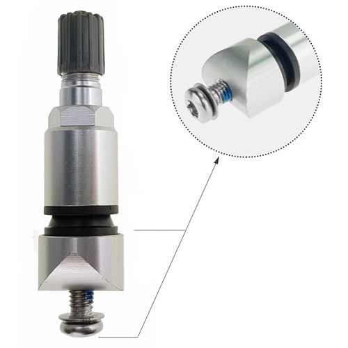 Zawór Wentyl TPMS - 06 CUB do czujnika UNI Sensor CUB srebrny