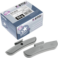Ciężarki nabijane STD Stalowe do felg stalowych FE/S 50g / 50 szt. - Stix