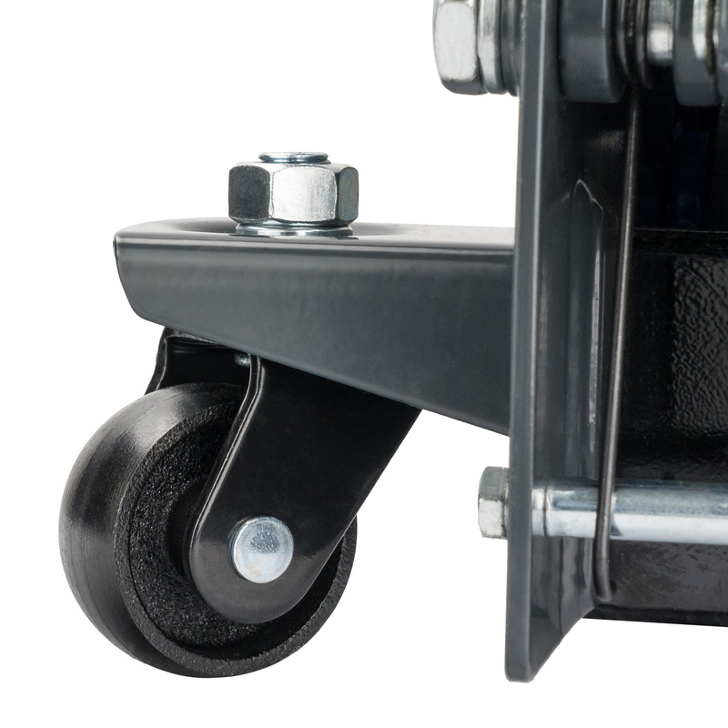 Lewarek / żaba podnośnik hydrauliczny niski profil z pedałem wysokość 75-505 mm DLN-03 3T - Stix