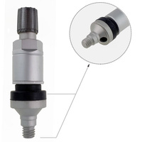Zawór Wentyl TPMS - 12 STIX do czujnika TRW srebrny