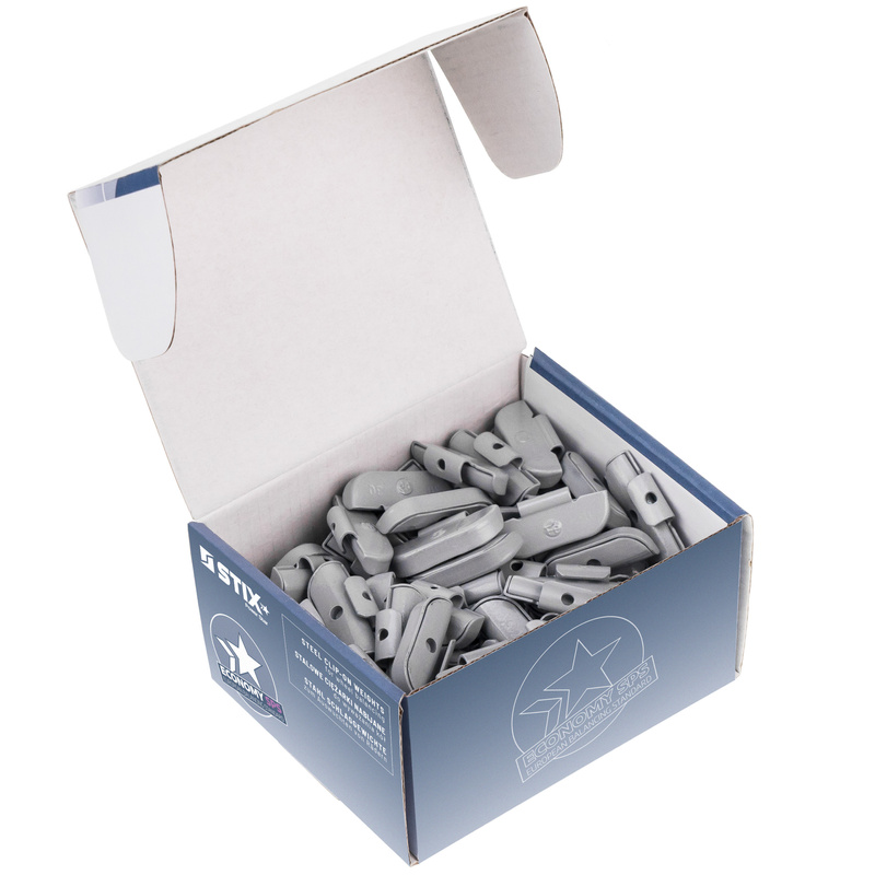 Ciężarki nabijane STD Stalowe do felg stalowych FE/S 30g / 100 szt. - Stix