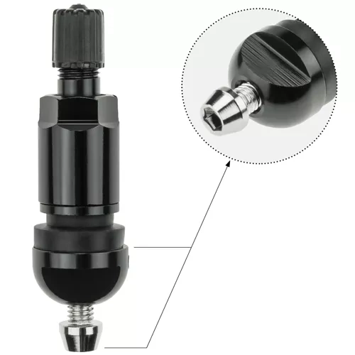 Zawór Wentyl TPMS - 07 STIX do czujnika HUF Beru czarny