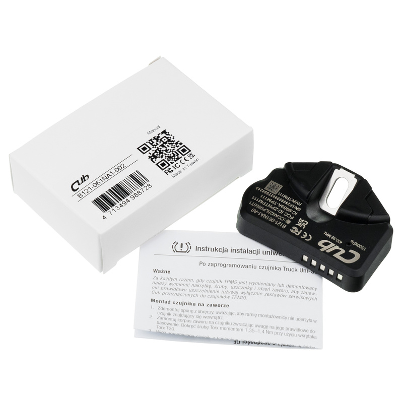 Czujnik ciśnienia TRUCK 2.0 UNI Sensor CUB TPMS 433MHz
