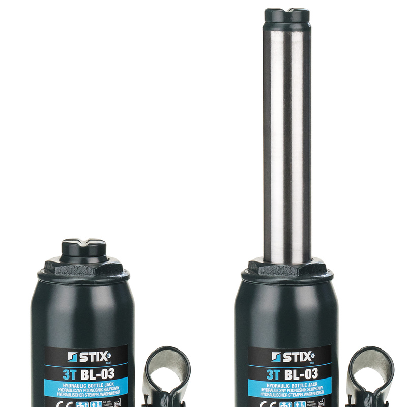 Hydrauliczny podnośnik słupkowy (butelkowy) 3T BL-03 - Stix