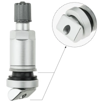 Zawór Wentyl TPMS - 03 STIX do czujnika VDO srebrny 