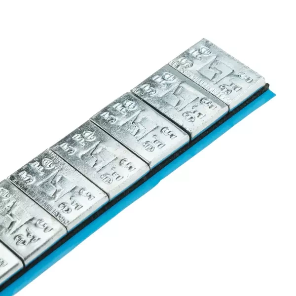 Ciężarki klejone do felg aluminiowych Edgy Slim - 60g (12x5g / ocynkowane / szeroka taśma) - 800 szt. - Stix