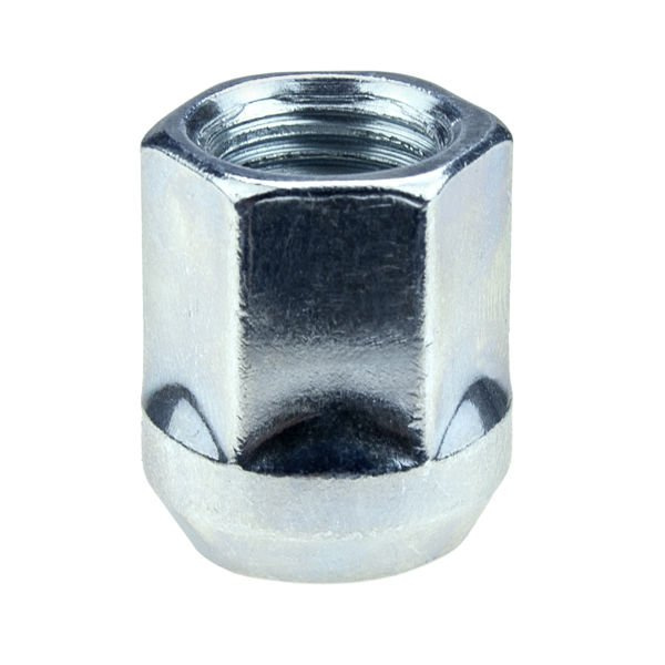 Nakrętki do felg aluminiowych, kół - M14x1,5 / Ocynk - (otwarta z kołnierzem) - Carbonado