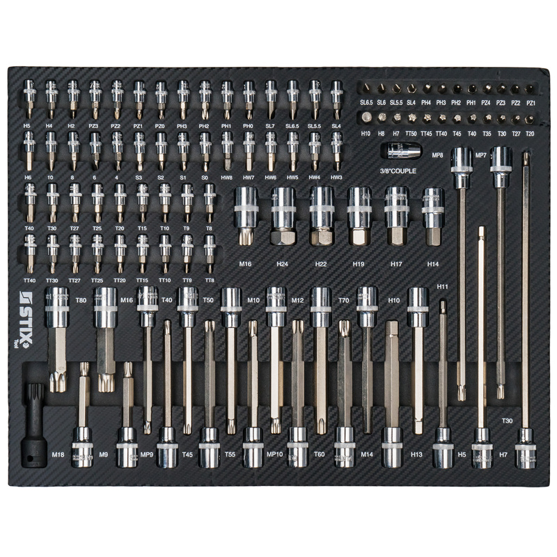 Szafka warsztatowa / wózek narzędziowy 7 szuflad + zestaw narzędzi 267 elementów - UltimatePro C7/TS1 - Stix