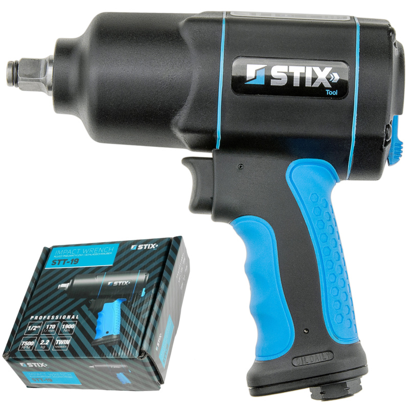 Kompozytowy Klucz Pneumatyczny Udarowy 1900Nm STIX STT-19 1/2"