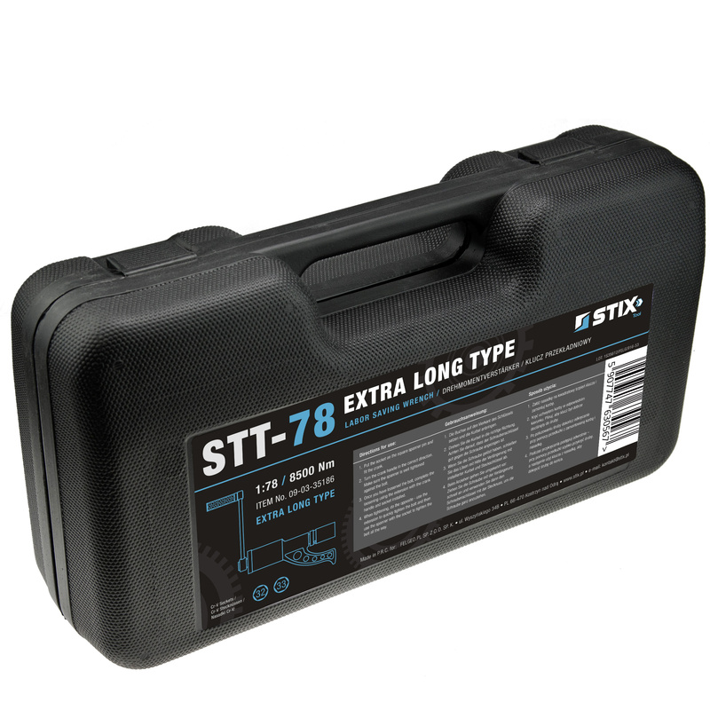 Klucz planetarny (przekładniowy) STT-78 EXTRA-LONG TYPE 1:78 8500Nm - Stix