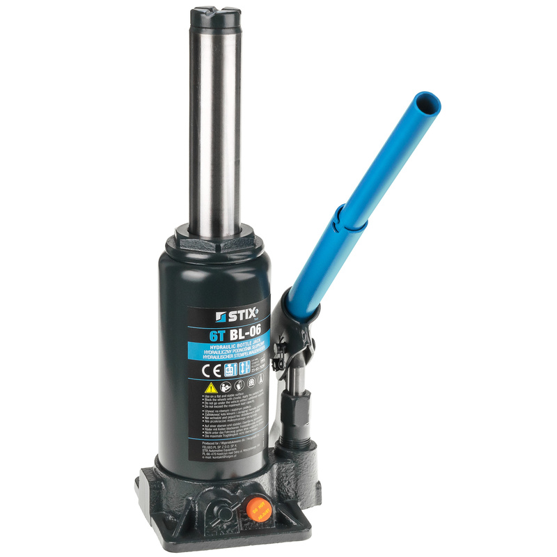 Hydrauliczny podnośnik słupkowy (butelkowy) 6T BL-06 - Stix