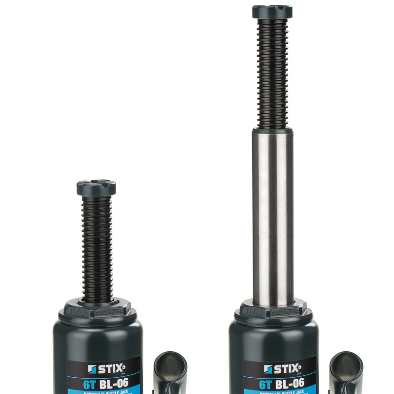 Hydrauliczny podnośnik słupkowy (butelkowy) 6T BL-06 - Stix