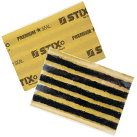 Sznury butylowe do naprawy opon, krótkie 6 mm (4" / 100 mm, czarne) 50 szt - Stix