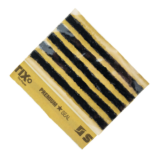 Sznury butylowe do naprawy opon 6mm (100mm krótkie/ czarne) 5szt