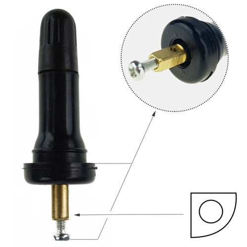 Zawór Wentyl TPMS-13 STIX do czujnika Schrader gumowy