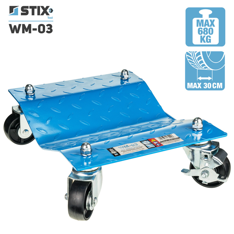 Wózki manewrowe pod koła WM-03 - zestaw 2 szt. - Stix