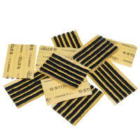 Sznury butylowe do naprawy opon, krótkie 6 mm (4" / 100 mm, czarne) 50 szt - Stix